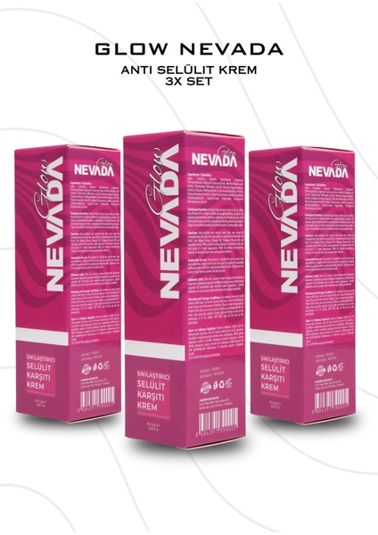 Anti Selülit Krem 100 ml 3'lü Set
