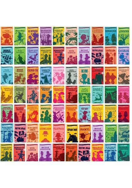 Iş Bankası Çocuk Klasikleri 70 Kitap Set