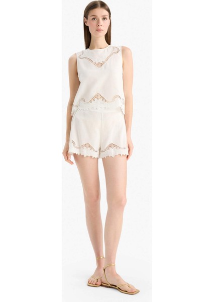 Regular Fit Pamuklu Kolsuz Üst-Fall in Love E4261AX25SM fiyatları