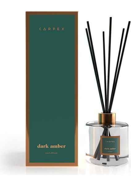 Dekoratif Çubuklu Oda Parfümü Dark Amber