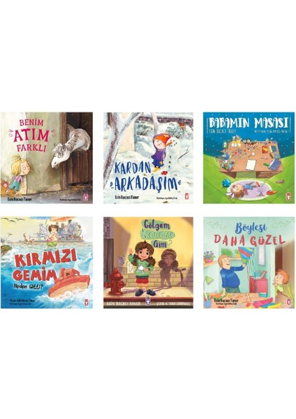 Esin Bacacı Taner Hikaye Seti 6 Kitap
