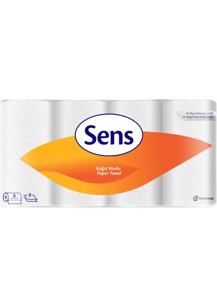 Sens Kağıt Havlu Peçete 8"li