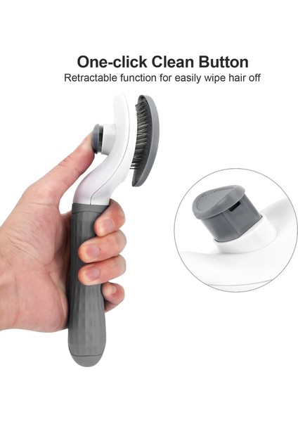 Kedi Köpek Tüy Toplayıcı Pet Tarak 20 cm