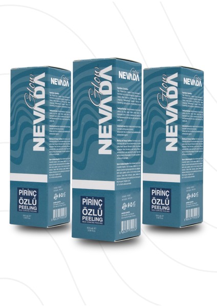 Pirinç Özlü Peeling 100 ml 3'lü Set