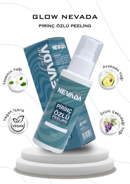 Pirinç Özlü Peeling 100 ml 3'lü Set