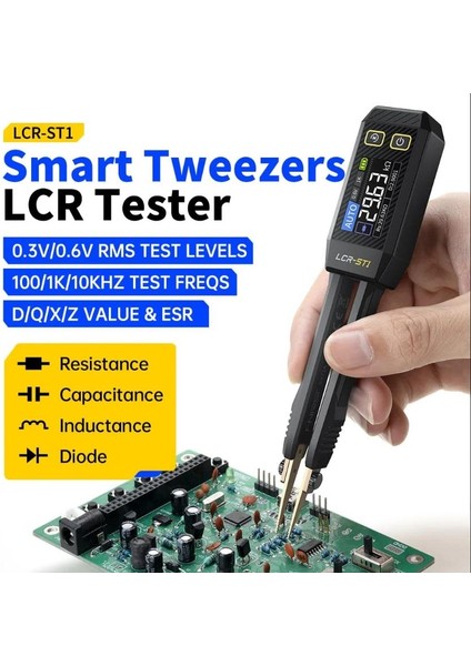 Fnırsı Lcr-St1 Mini Akıllı Cımbız Smd Esr Test Cihazı modelleri