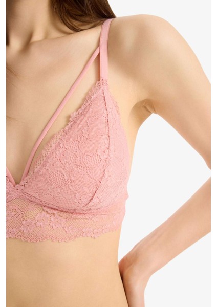 Pedli Dantelli Dantel Kaplı Pedli Bralet-Fall in Love R6569AZ25SP