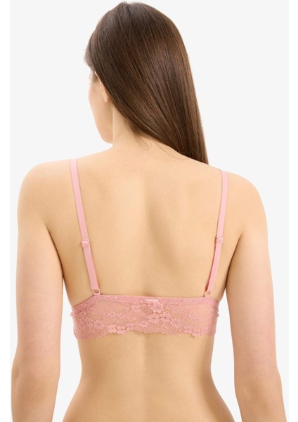 Pedli Dantelli Dantel Kaplı Pedli Bralet-Fall in Love R6569AZ25SP