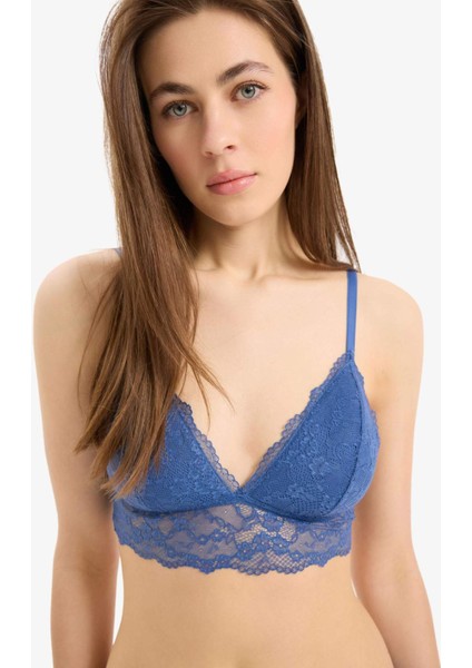 Dantelli Kaplı Pedli Bralet-Fall in Love D7843AX25SP