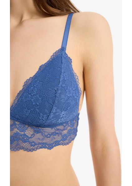 Dantelli Kaplı Pedli Bralet-Fall in Love D7843AX25SP