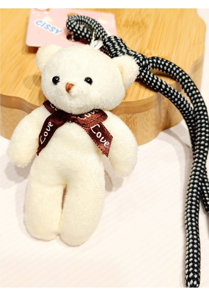 Peluş Ayıcıklı Gösterişli Anahtarlık
