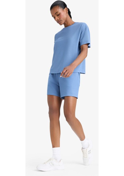 fit Standart Fit Kısa Paça Sporcu Modal ŞORT C0467AX25SM