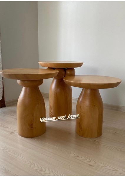 Mantar Sehpa Toplu Halkalı Düz modelleri