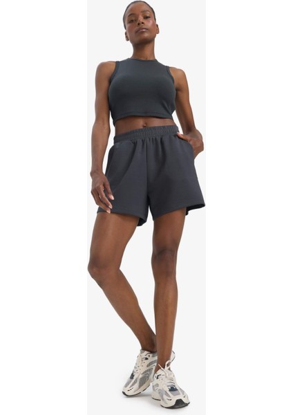 fit Standart Fit Kısa Paça Sporcu Modal ŞORT C0467AX25SM