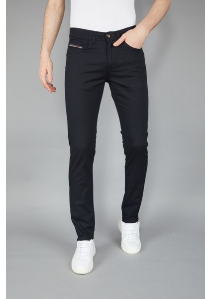 Brg Erkek Siyah Slim Fit Kot Pantolon