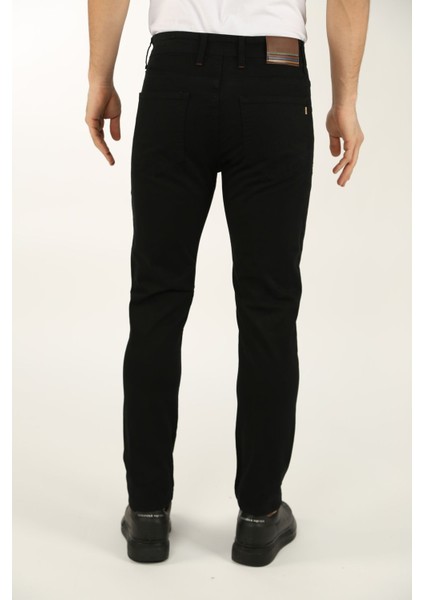 Brg Erkek Siyah Skinny Kot Pantolon Cepli