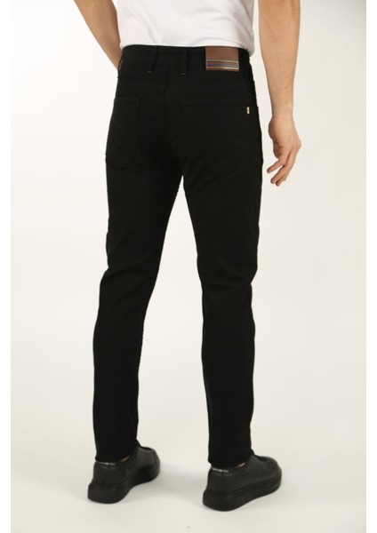Brg Erkek Siyah Skinny Kot Pantolon Cepli