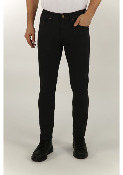 Brg Erkek Antrasit Skinny Kot Pantolon Cepli