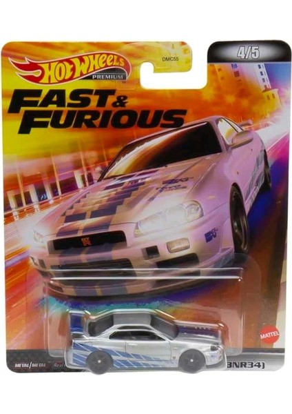 Premium F&f Nissan Skyline Gt-R 2f&2f (BNR34) HCP28
