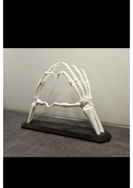 Iskelet El Kalp Standlı Ev Dekor modelleri
