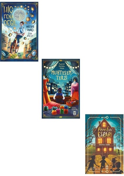Ahşap Evin Esrarı + Muhteşem Terzi + Hiç Fena Değil (3 Kitap)
