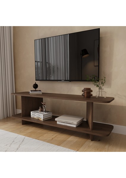 Solmera Tv Ünitesi | 140 cm - Ceviz Renkli