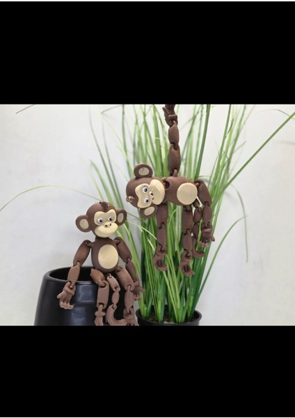 Eklemli Asılabilir Maymun Figür modelleri