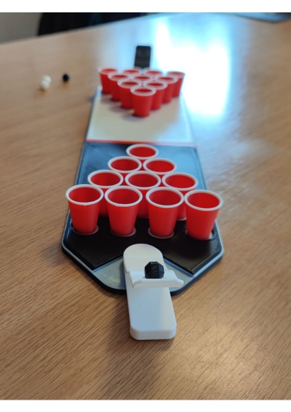 2 Kişilik Bardak Top Sokma Oyunu