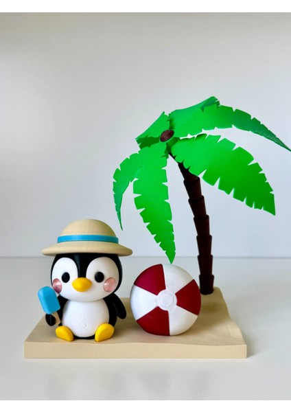 Tatil Yapan Penguen Ev Dekor