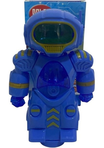 16 cm Sesli Işıklı Hareketli Pilli Robot 0020