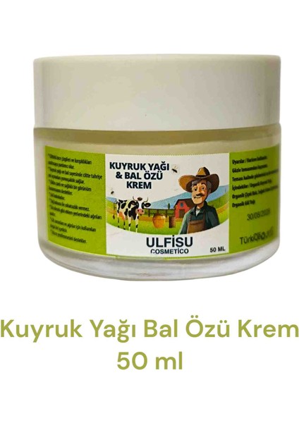 Kuyruk Yağı Bal Özü Krem 50 ml - Larinna Kuyruk Yağlı Bal Özlü Anti Aging Yüz Çizgileri Giderici Krem fiyatları