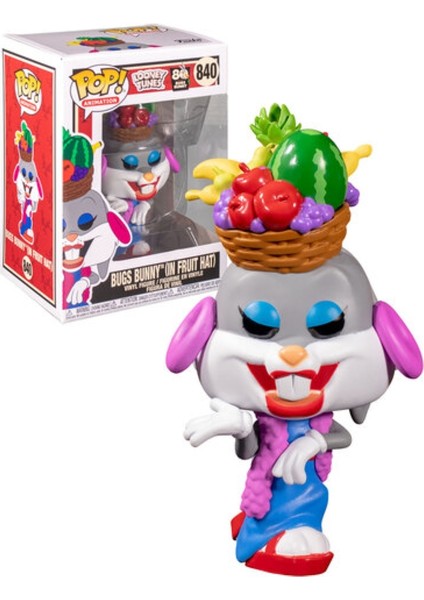 Pop! Animation Looney Tunes #840 Bugs Bunny (In Fruit Hat) Pop! Vinyl
