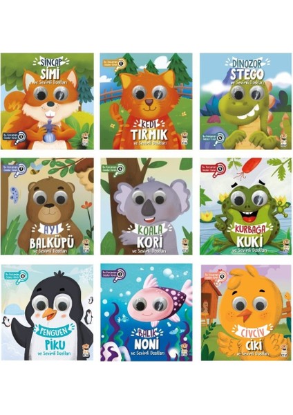 Sincap Bu Kocaman Gözler Kimin Hareketli Gözler Serisi (9 Kitap)