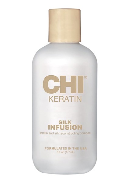 Chı Keratin Silk Infusion Yıpranmış Saçlar Için Onarıcı Serum 177ML