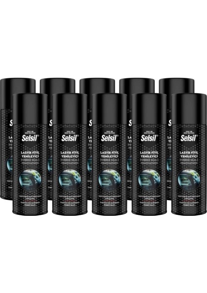 Lastik Fitil Yenileme Spreyi 200 ml 10 Adet