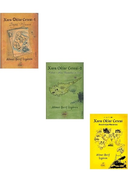 Ahmet Şerif Izgören Kara Oklar Çetesi Seti (3 Kitap)