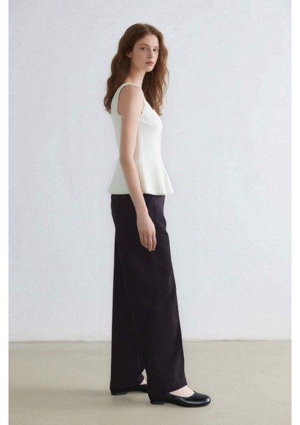 Carrot Fit Gabardin Pantolon Normal Bel E5963AX25SP