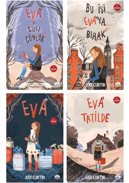 Judi Curtin Eva Serisi 4 Kitap