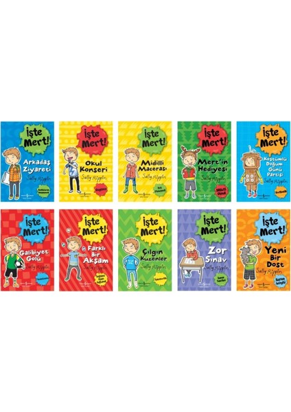 Işte Mert Serisi 10 Kitap