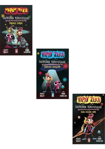 Galaksinin Koruyucuları Yapay Zeka Seti (3 Kitap)