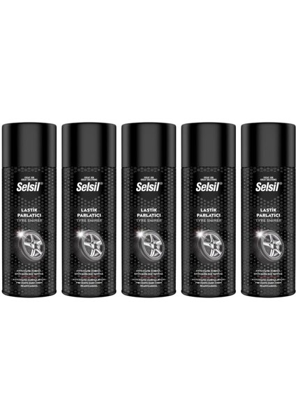 Lastik Parlatıcı 500 ml 5 Adet