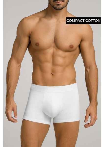 Organik Pamuklu Compact Cotton Klasik Boxer