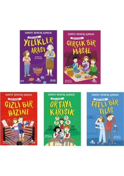 Saniye Bencik Kangal Yelekler Adası Seti (5 Kitap)