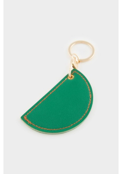 Kadın Pembe Limon Motifli Charm Anahtarlık E6643AXNS