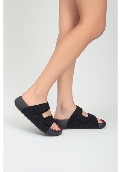 Orthopedix Çift Bantlı Cırtlı Unisex Spor Terlik QR25101 modelleri