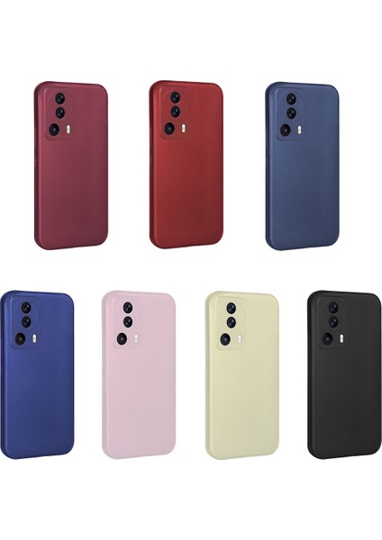 Xiaomi Mi 13 Lite Kılıf Joec Premier Silikon Kapak-Kırmızı fiyatları