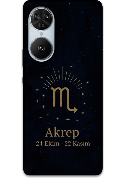 Reeder S19 Max Pro S Edge Uyumlu Akrep Burcu Desenli Telefon Kılıfı + Ekran Koruyucu - 5775