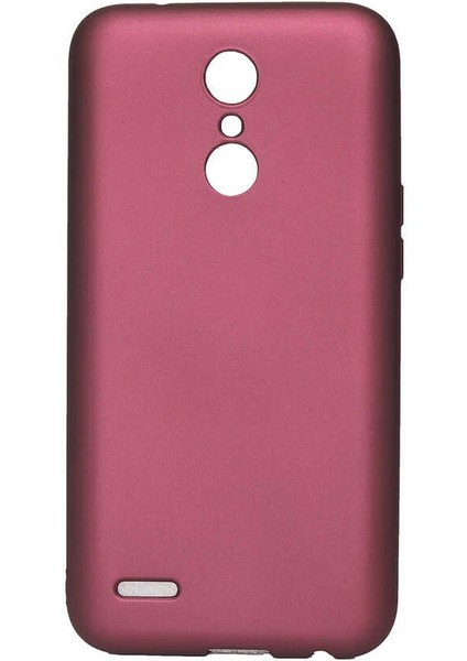 Lg K8 2017 Kılıf Joec Premier Silikon Kapak-Mürdüm