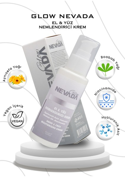 El ve Yüz Nemlendirici Krem 100 ml