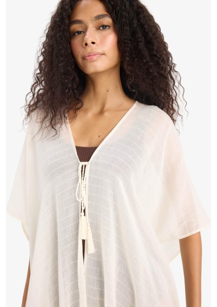 Fall in Love Regular Fit Pamuklu Kimono Z0696AZ25SP